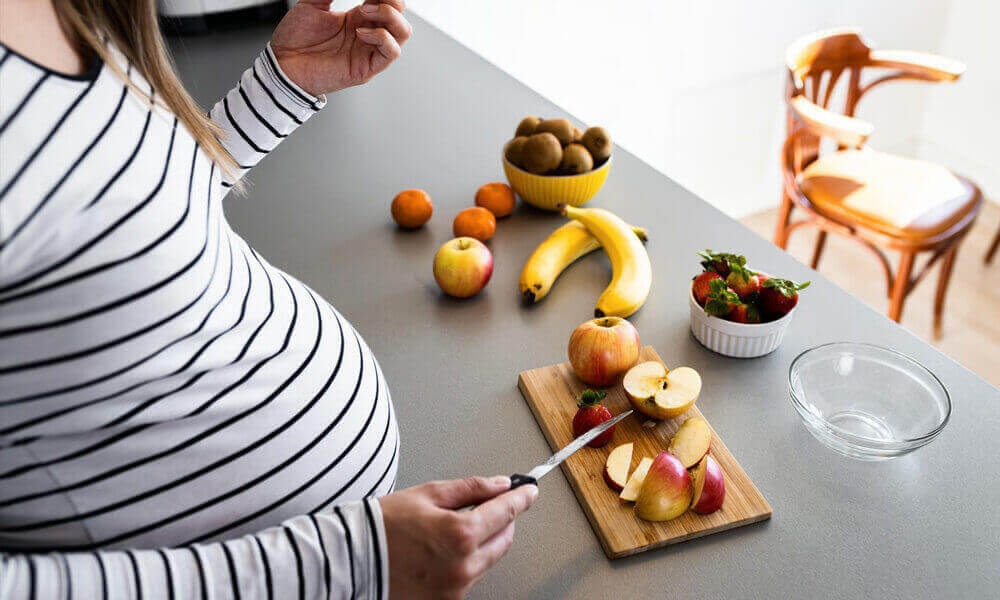 Repas équilibré pendant la grossesse