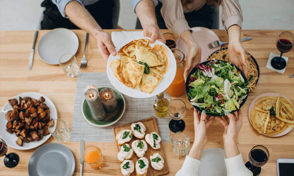 Cuisine conviviale entre amies
